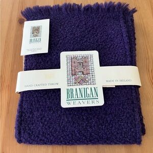 NWT Branigan Weavers Purple Scarf One Size